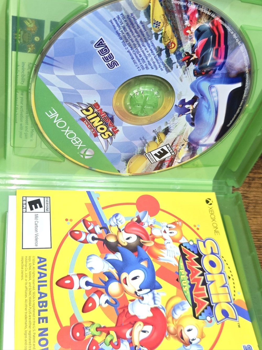 XBox ONE Team Sonic Racing Game Used - Picture 4 of 4